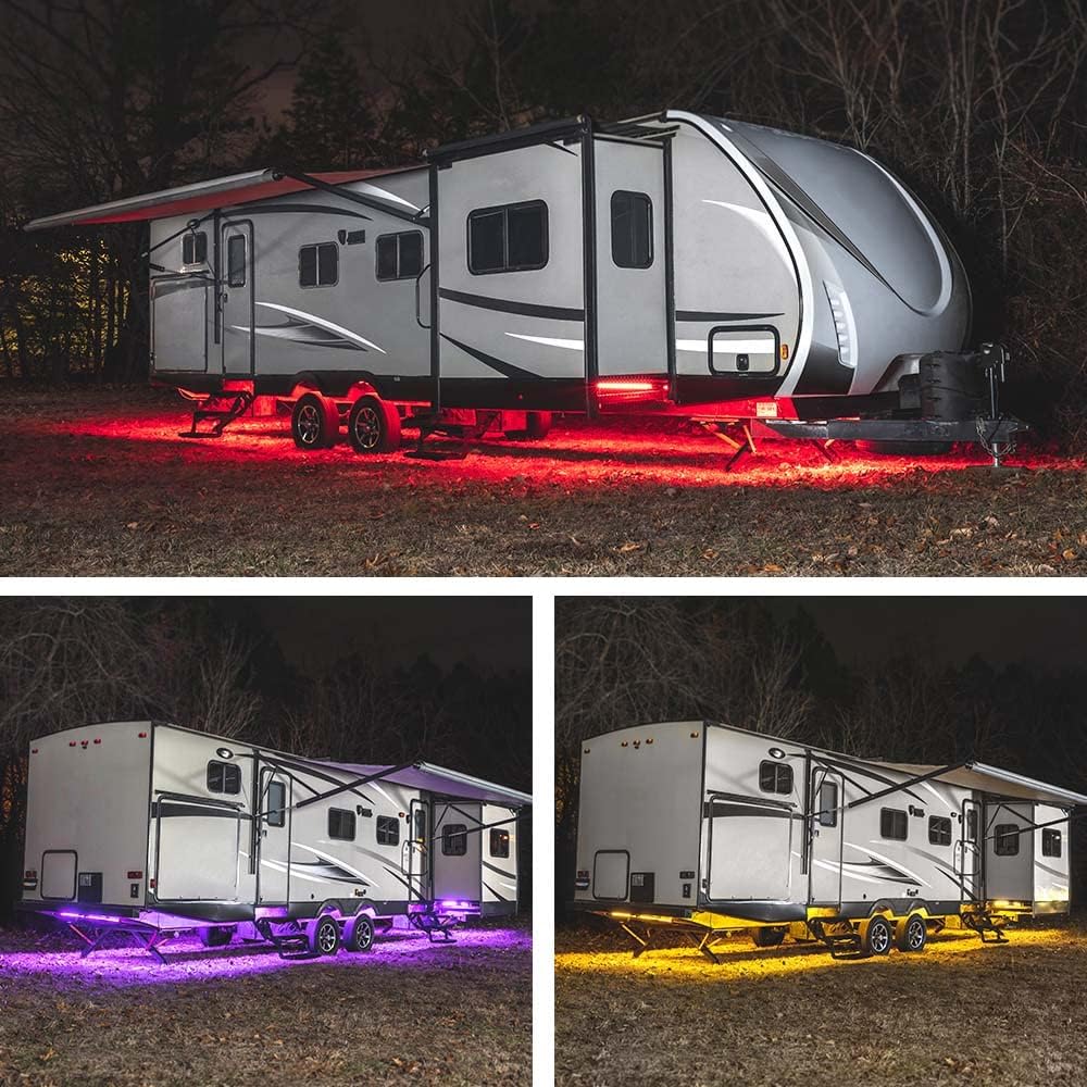 20pc LED Underglow Accent Lighting Kit for RVs E27503