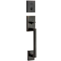 Venetian Bronze Single Cylinder Keyed Entry Handleset with SmartKey B759