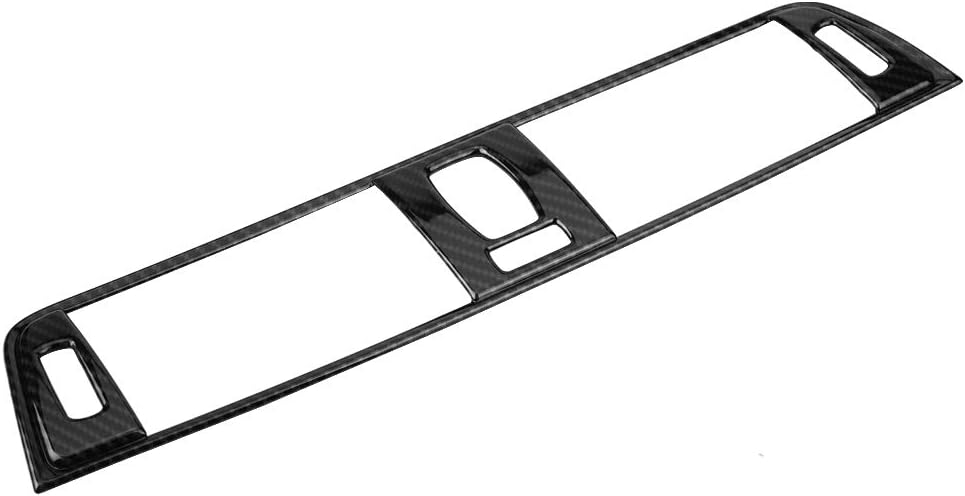 Carbon Fiber Console Air Vent Cover Trim Pack of 2 Z415