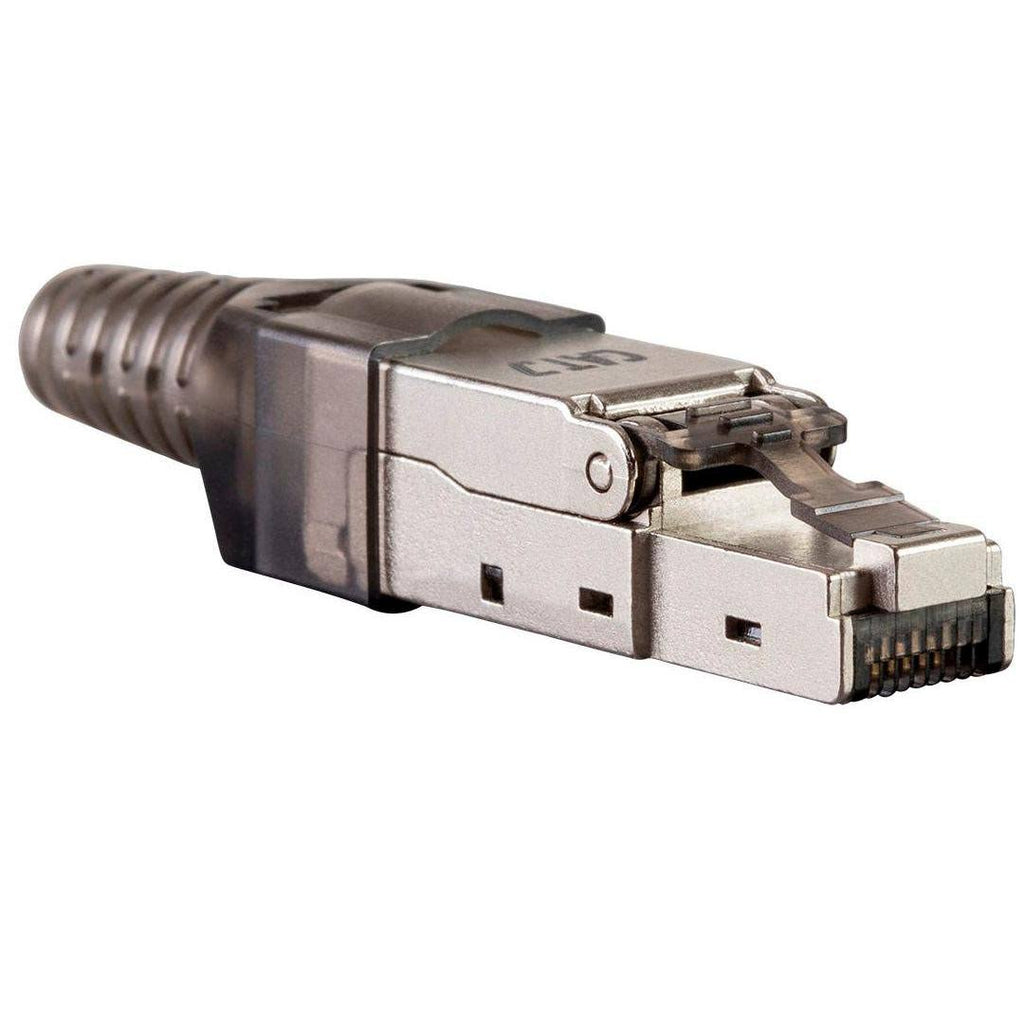 Cat7 Cat6a RJ-45 Shielded Modular Plug 10 Pack H610978