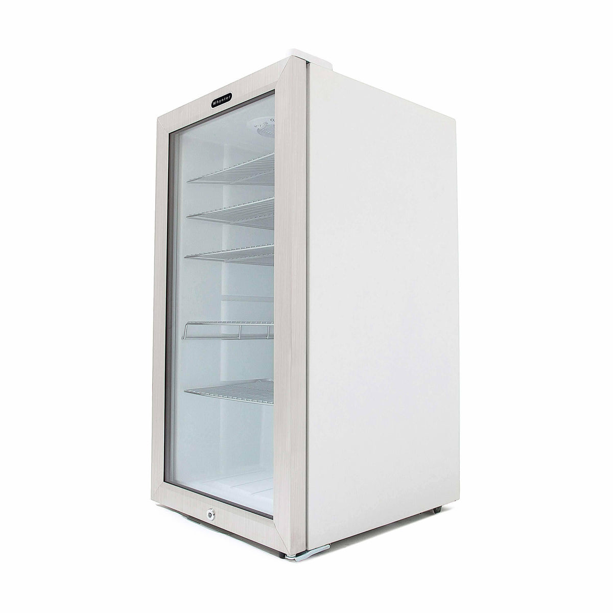 Stainless Steel Beverage Refrigerator With Lock B806137