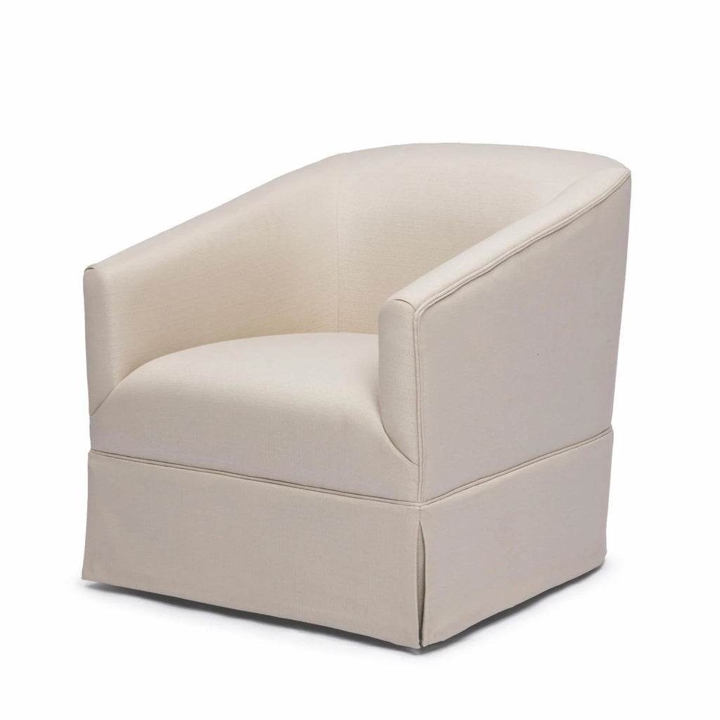 Elm Skirted Swivel Chair G75434