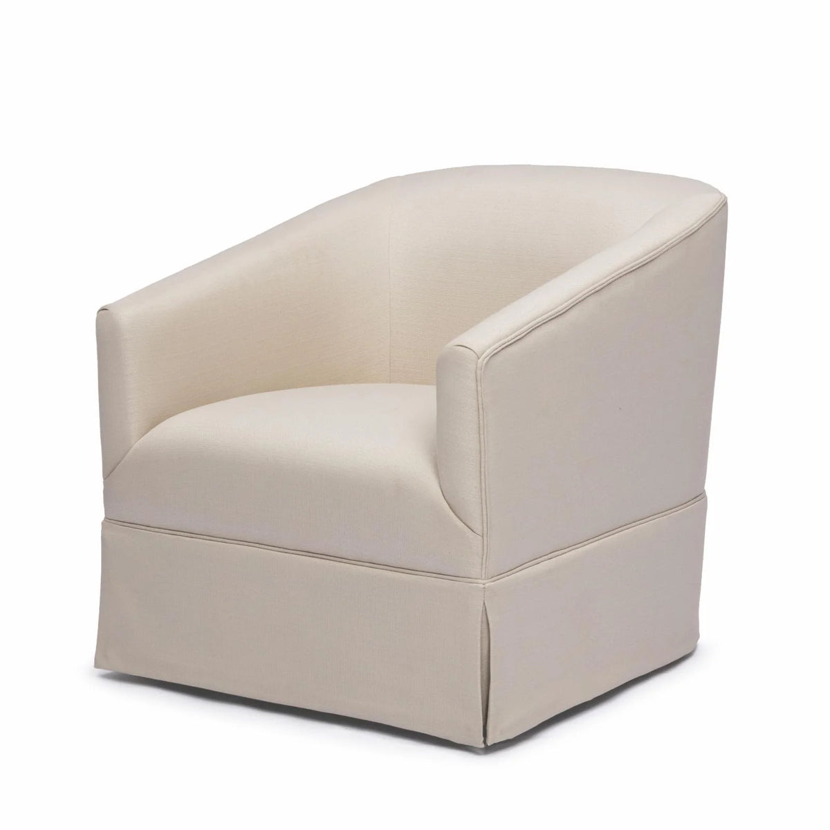 Elm Skirted Swivel Chair G75434