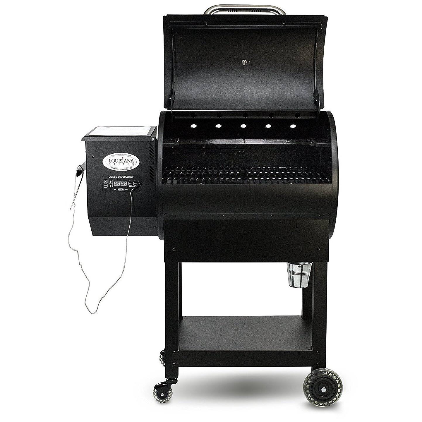 Black Wood Pellet Grill O430956