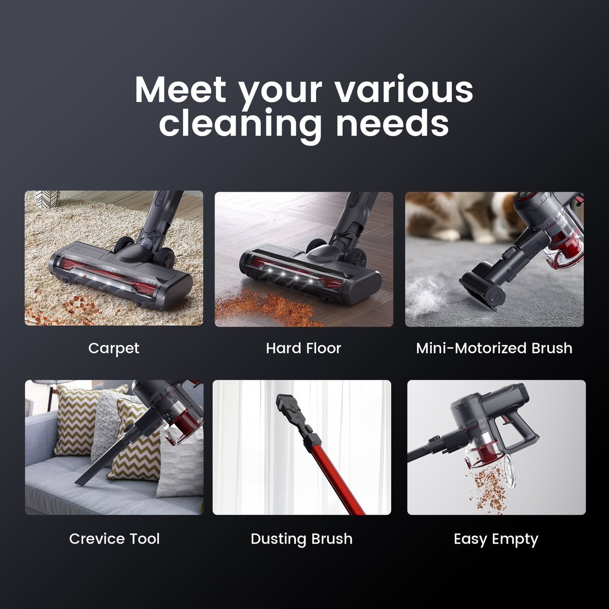Cordless Stick Vacuum Cleaner S763526