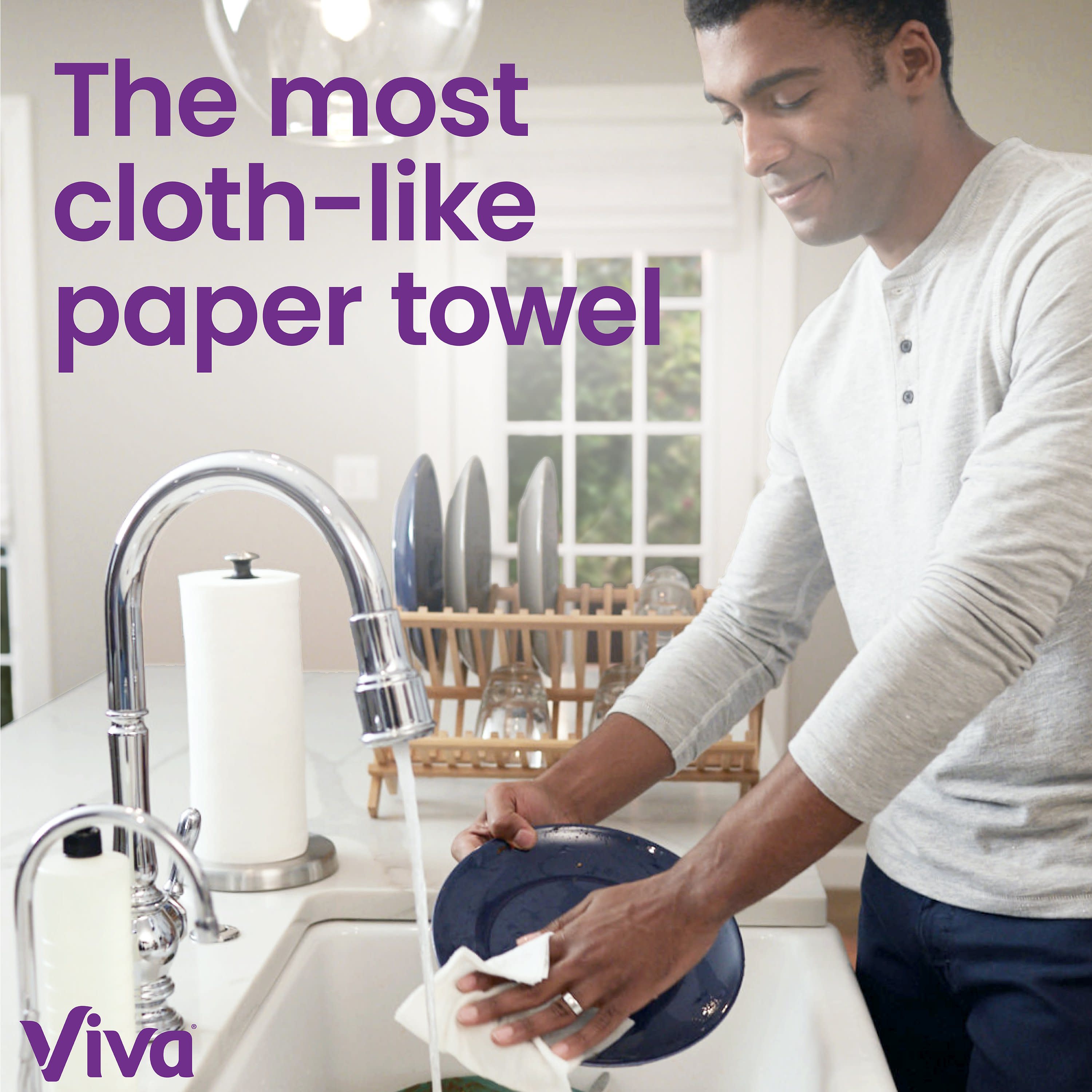 8 Triple Rolls Cloth Paper Towels T503