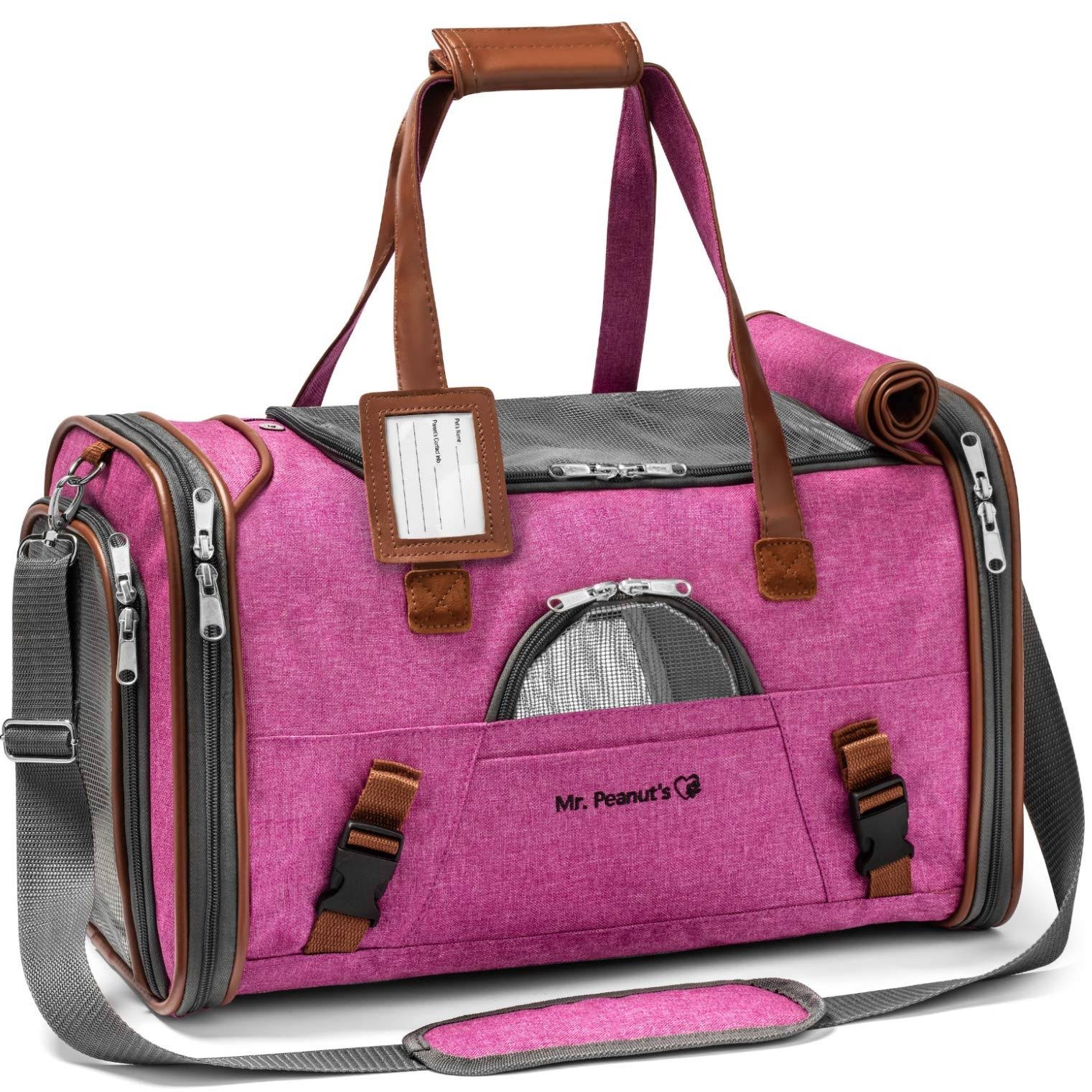 Airline Approved Soft Sided Pet Carrier Tote X4662