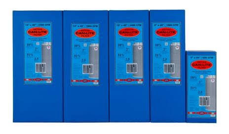 Can Lite Filter 8 in 1000 CFM O6335
