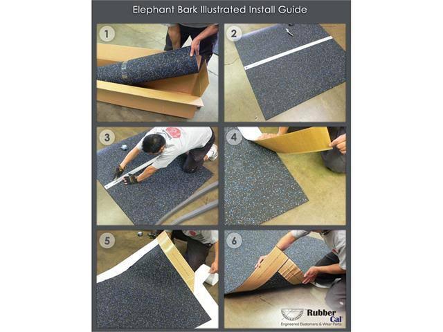 Candy Corn Recycled Rubber Flooring Rolls E8132
