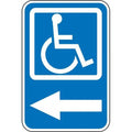 18x22 x 12x22 Handicap Parking Sign X86523