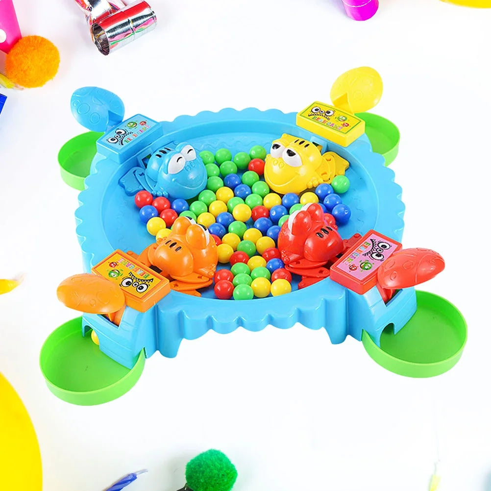 Feeding Froggies Desktop Game (4 Players, 24 Beans) W76317