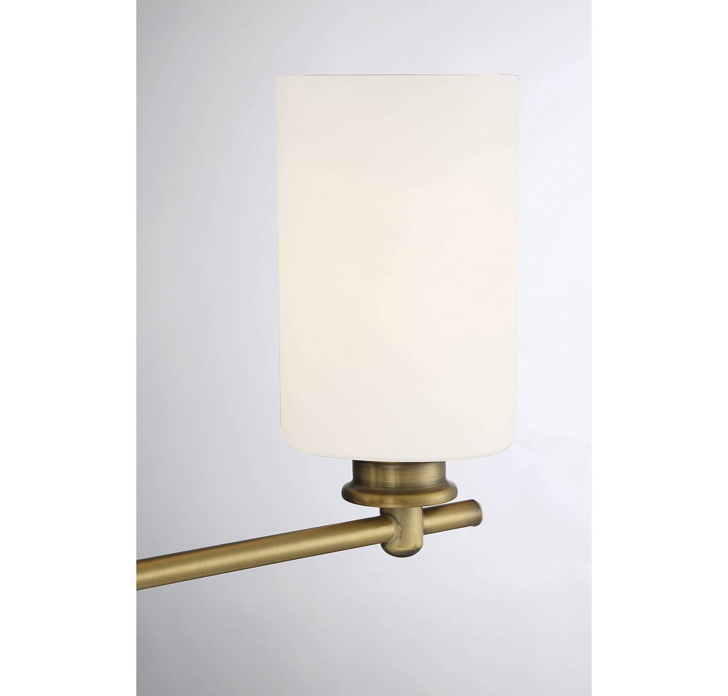 4 Light Warm Brass Bath Bar U144859
