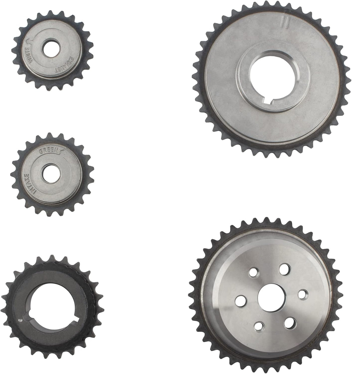 Engine Timing Chain Kit with Chain Guide Tensioner Sprocket X871