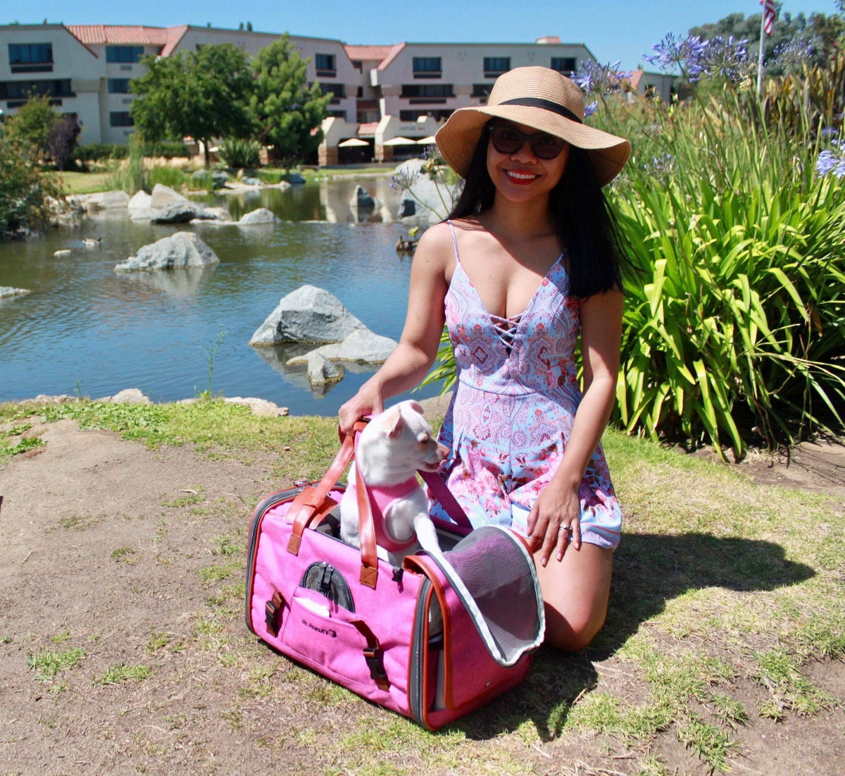 Airline Approved Soft Sided Pet Carrier Tote X4662