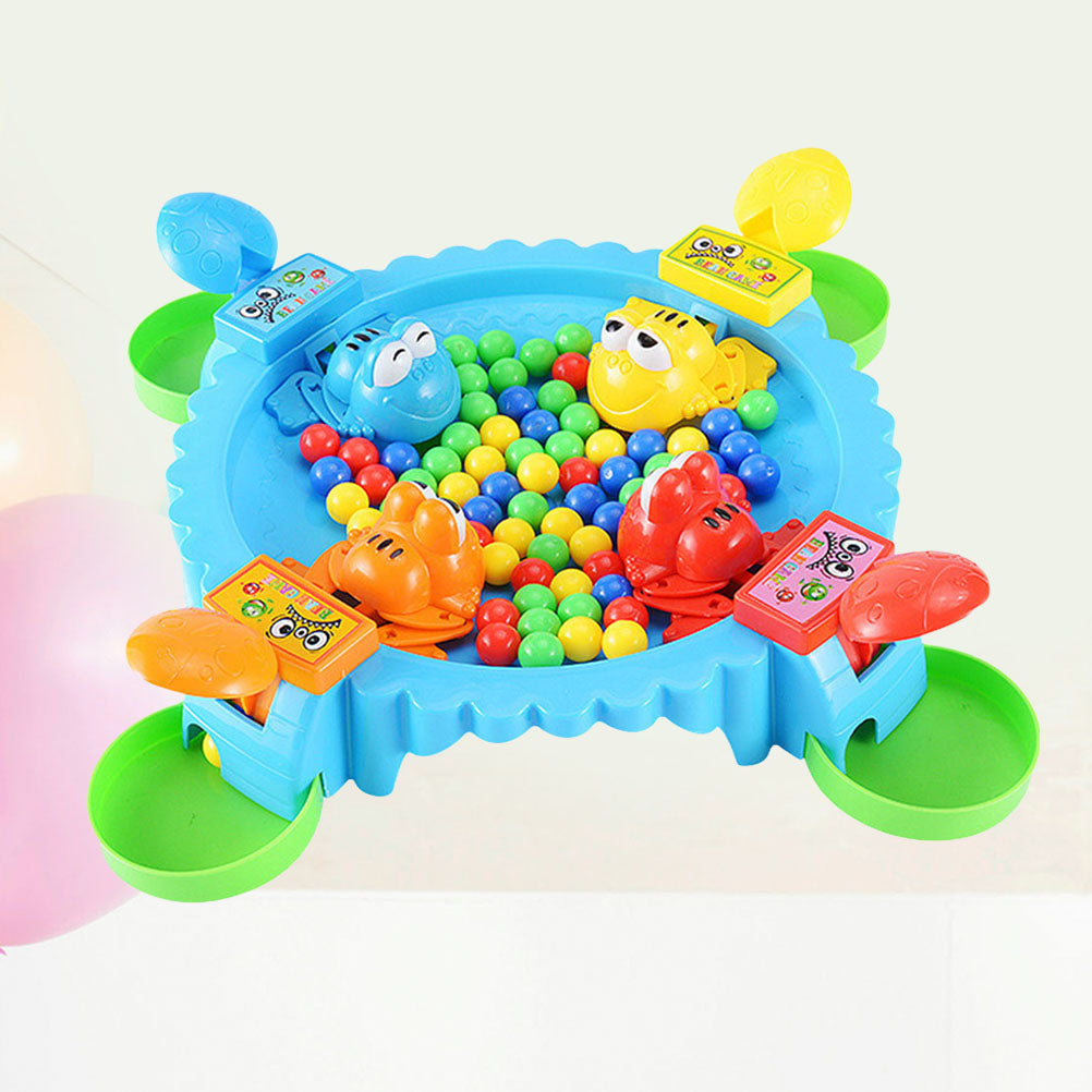 Feeding Froggies Desktop Game (4 Players, 24 Beans) W76317