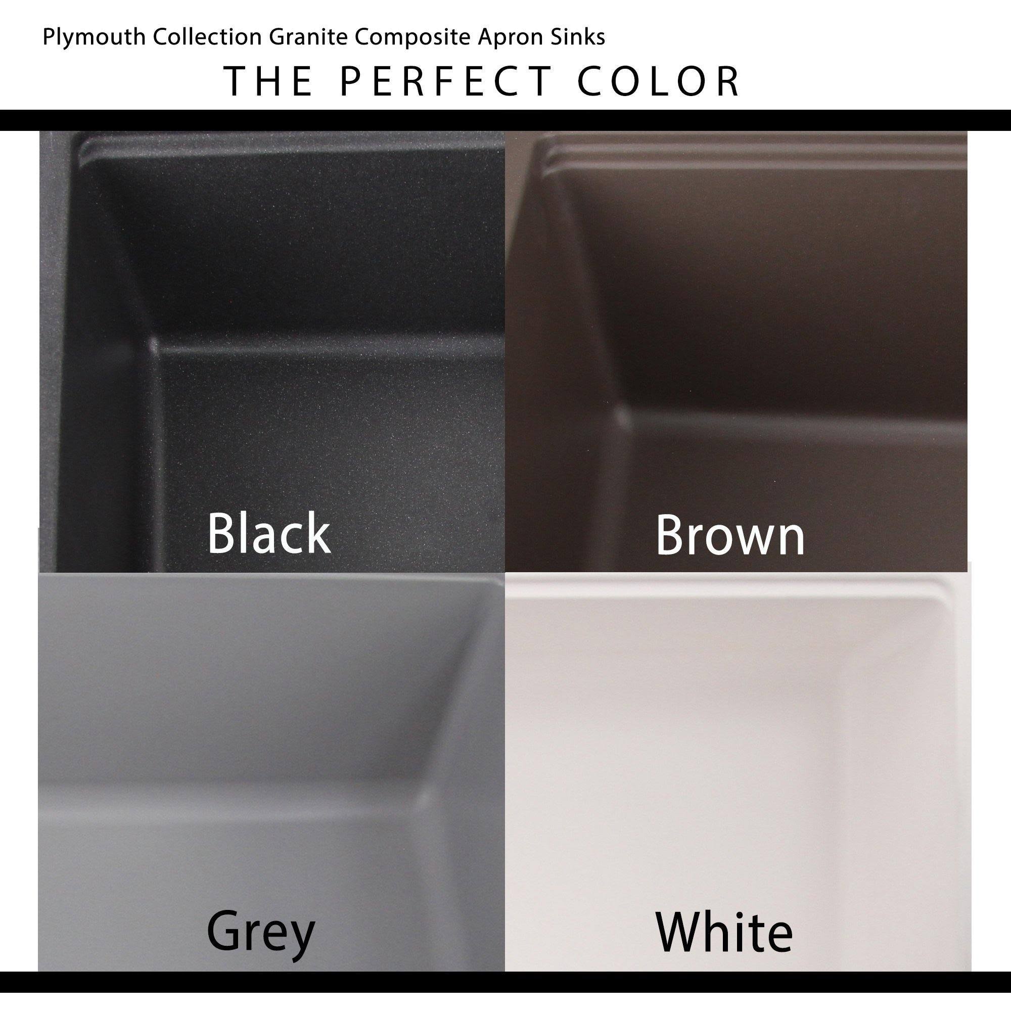 33-inch Reversible Granite Composite Apron Sink with Accessory Pack F770