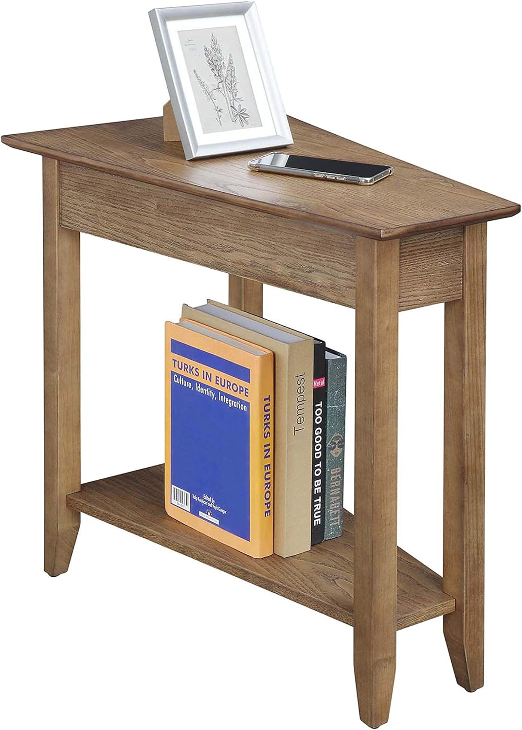 Wedge End Table, Driftwood G2733