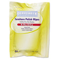 Furniture Polish Wipes, 24/Pack O7765