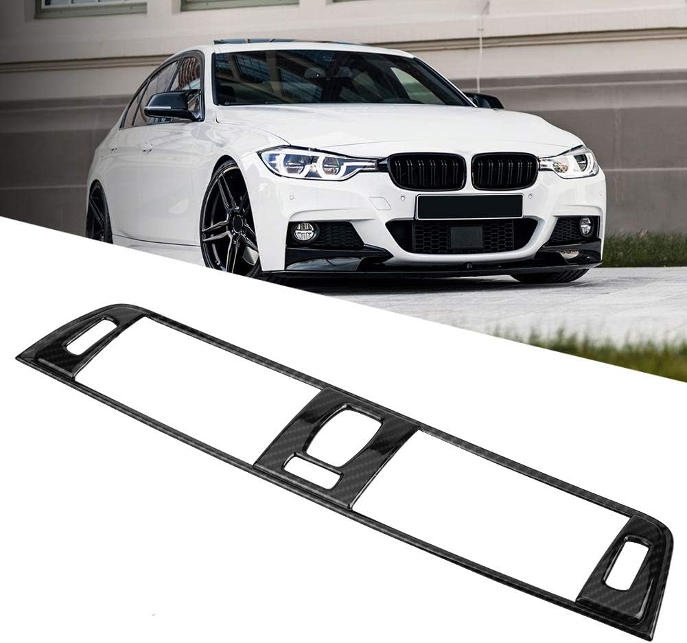 Carbon Fiber Console Air Vent Cover Trim Pack of 2 Z415