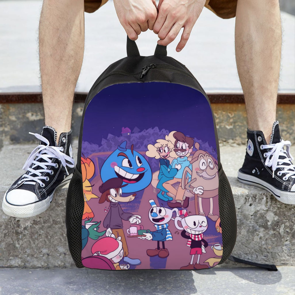 Mugman Backpack Lightweight Unisex Daypack Bookbag Laptop Satchel Rucksack N722