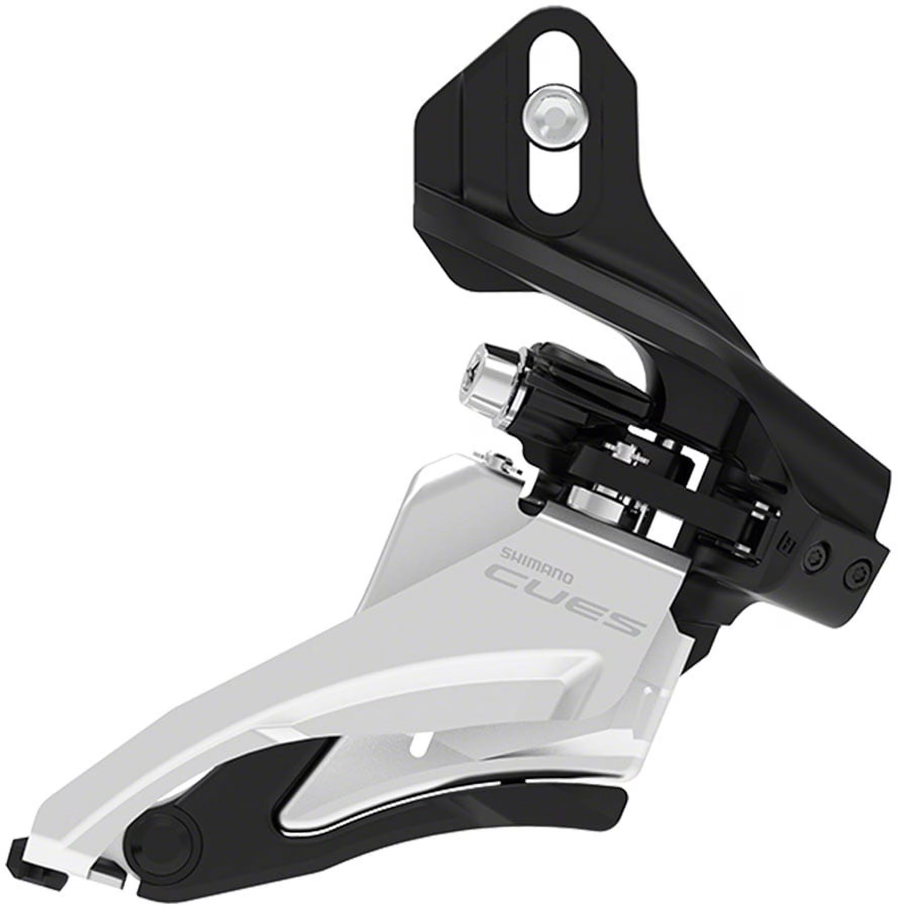 Front Derailleur 9/10-Speed Double Side Swing Direct Mount 36/40t Black/Silver R593