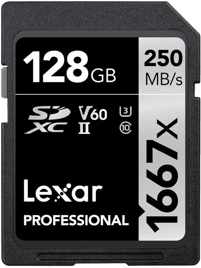 128GB UHS-II SDHC/SDXC Memory Card (3-Pack) J33264