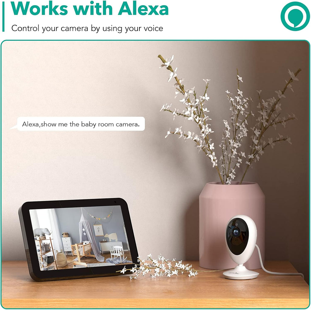 1080P HD WiFi Indoor Security Camera 4pcs with Motion Detection Two-Way Audio Night Vision I221