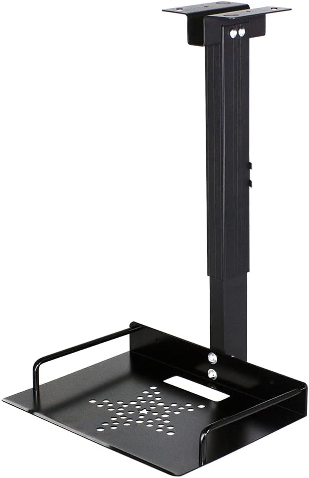 Universal Ceiling Mount with Tray, 11.4-22 inches Adjustable, Aluminum Alloy X4349