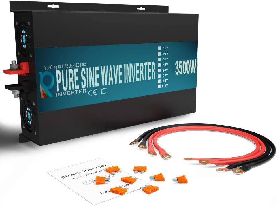 3500W 48V Pure Sine Wave Solar Inverter DC to 120V AC Off Grid K37157