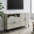 56 Birch Storage Sideboard Cabinet with 2 Drawer V62550