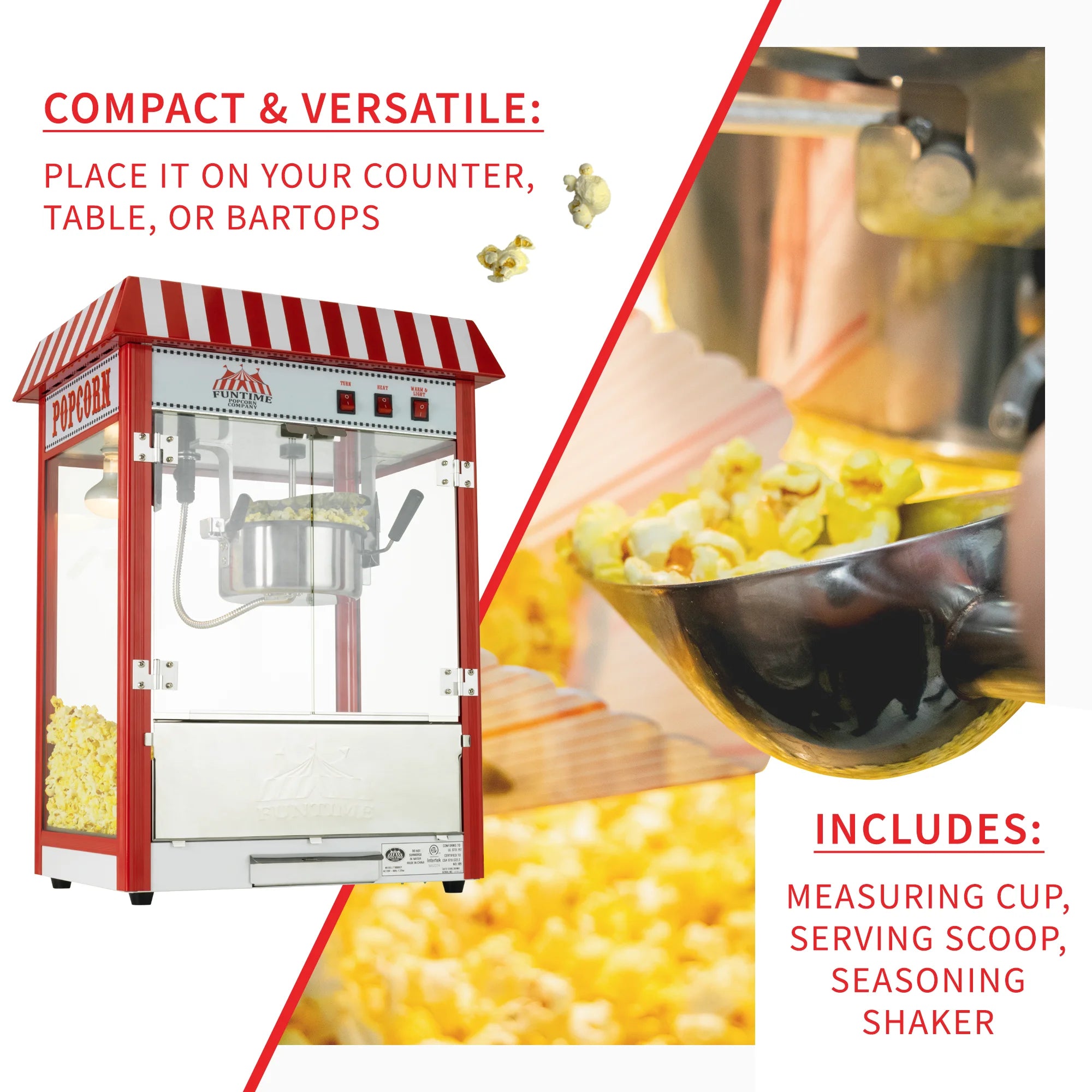 8oz Commercial Popcorn Machine T403981