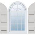 Rustic Faux Wood Shutters M31288