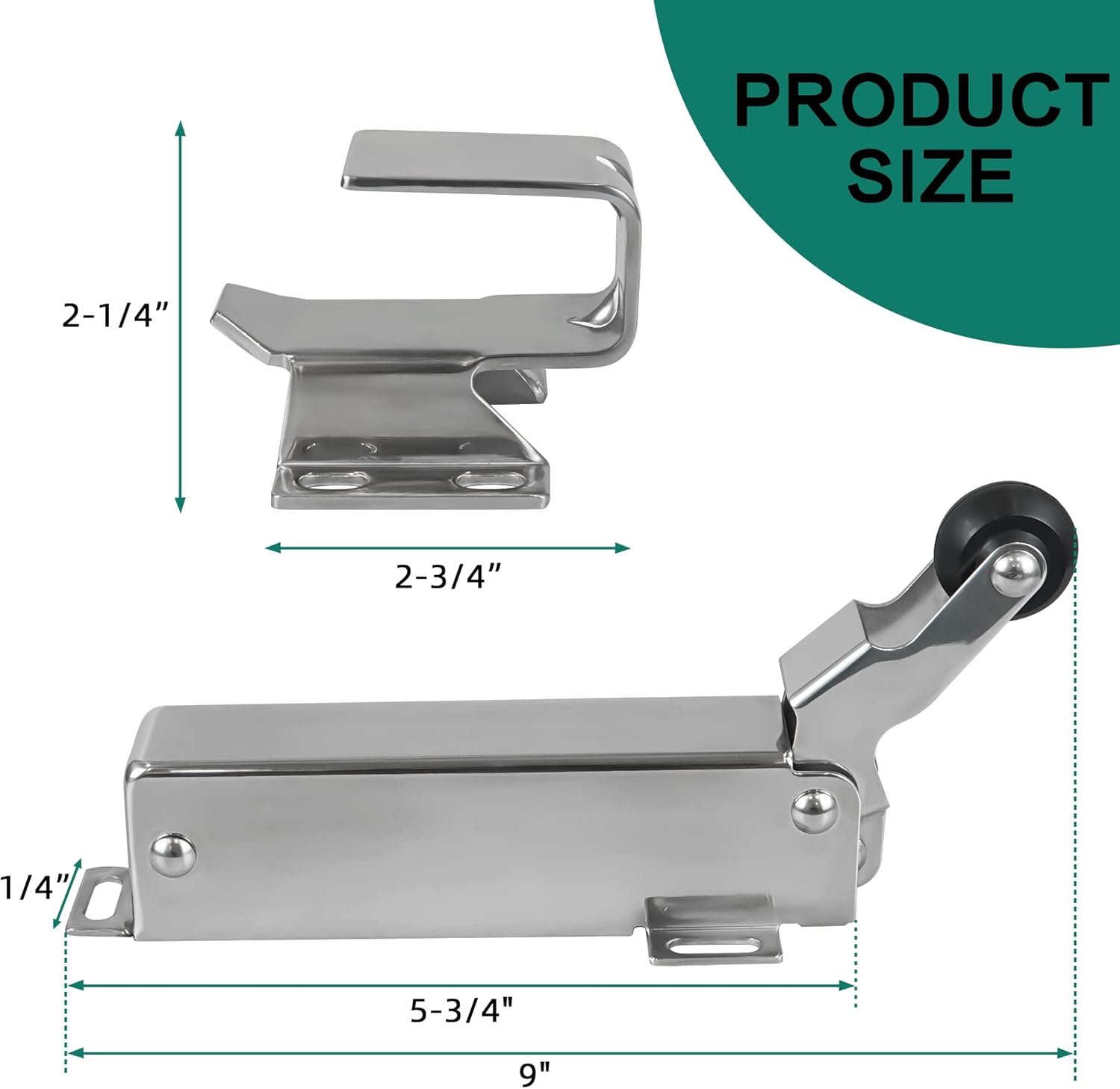 Hydraulic Door Closer, Pack of 2 F646001
