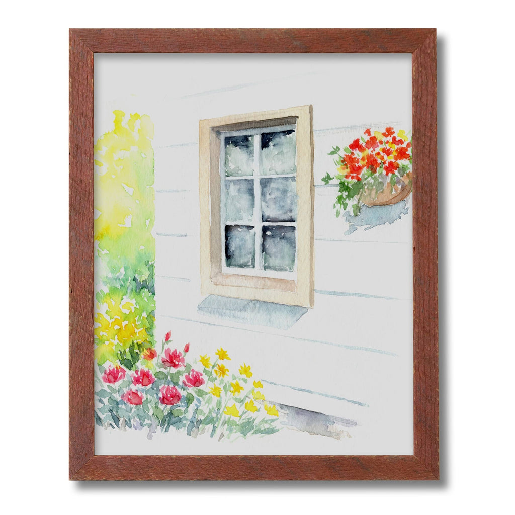 Distressed Crimson Frame Collection - 14x18 R86645