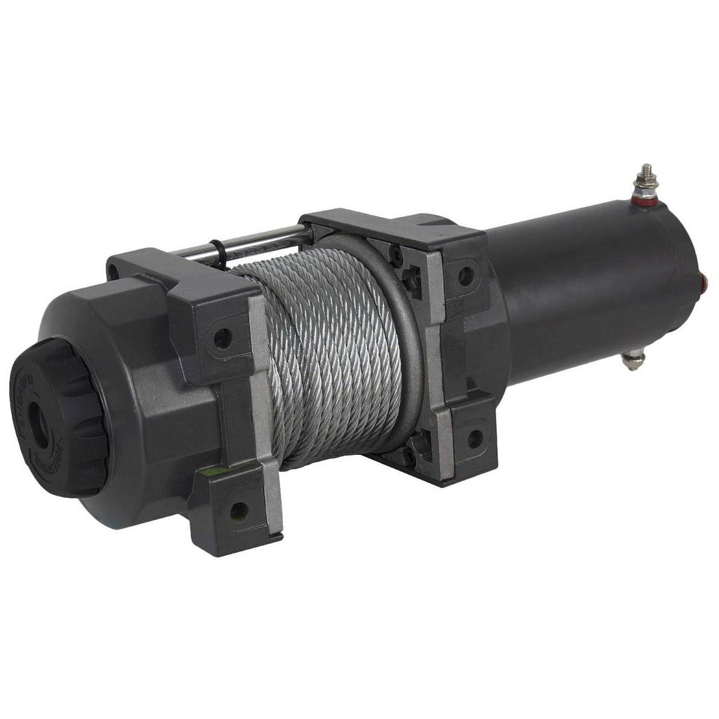3500lb ATV Winch Assembly 1.21hp 166:1 Gear Ratio W2494