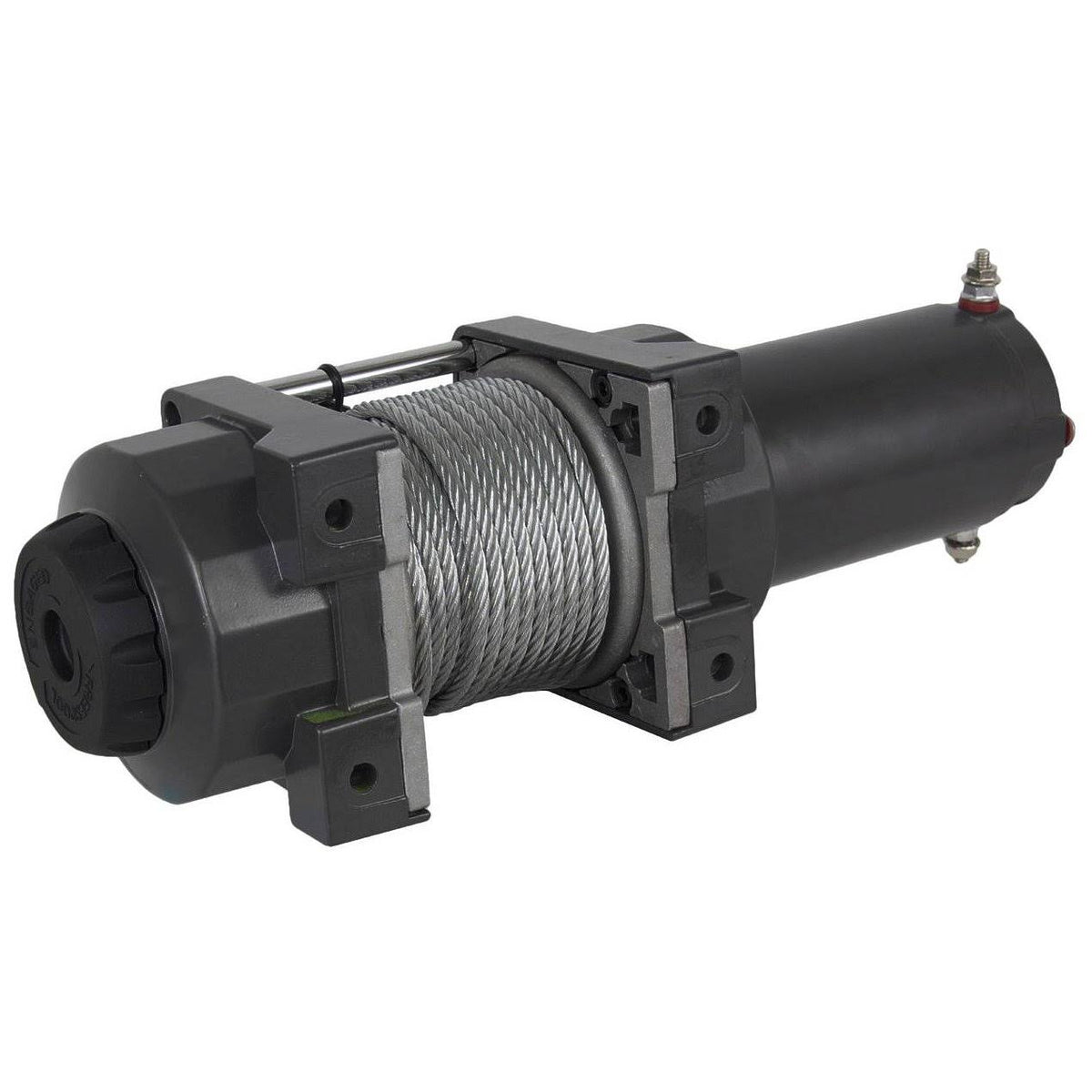3500lb ATV Winch Assembly 1.21hp 166:1 Gear Ratio W2494