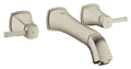 Brushed Nickel Bathroom Faucet X28374