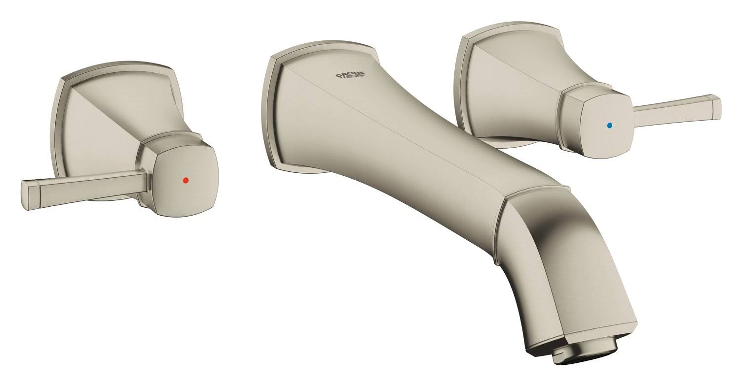 Brushed Nickel Bathroom Faucet X28374