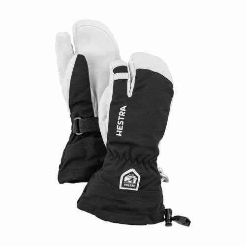 Army Leather Heli Ski Jr. 3 Finger Gloves T55790