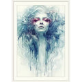 White Frame 44x22 H x 32x22 W x 1x22 D Print T1493