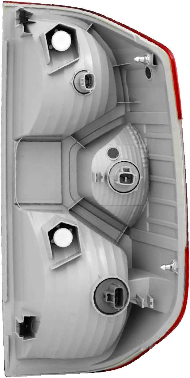 Driver Side Tail Light Assembly for Toyota Tundra, Pack of 2 Q3705