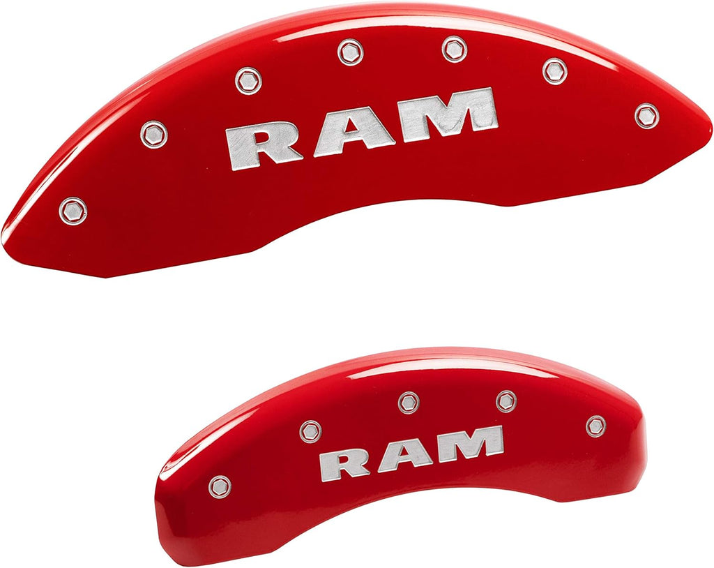 Red Powder Coat Caliper Cover Set of 4 U795
