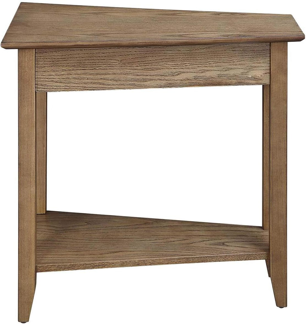 Wedge End Table, Driftwood G2733