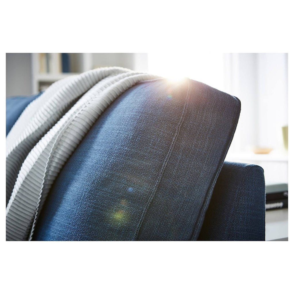 Dark Blue Loveseat I70962