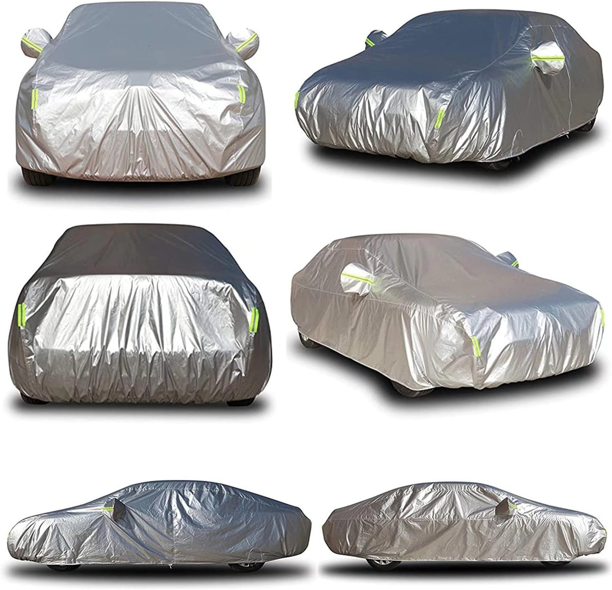 Waterproof 6 Layers Outdoor Full Exterior Car Cover V8554