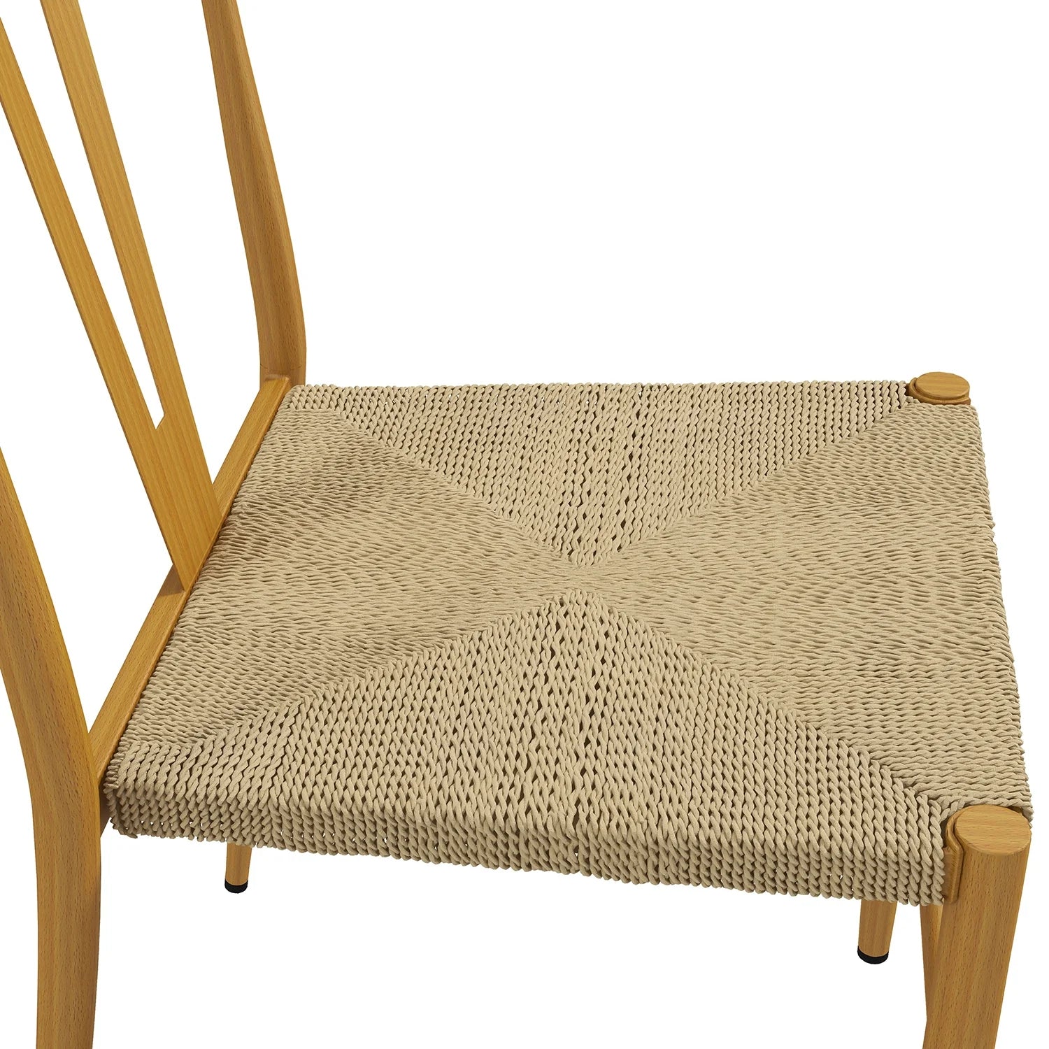 Natural Woven Rattan Dining Chair Set of 2 I3946