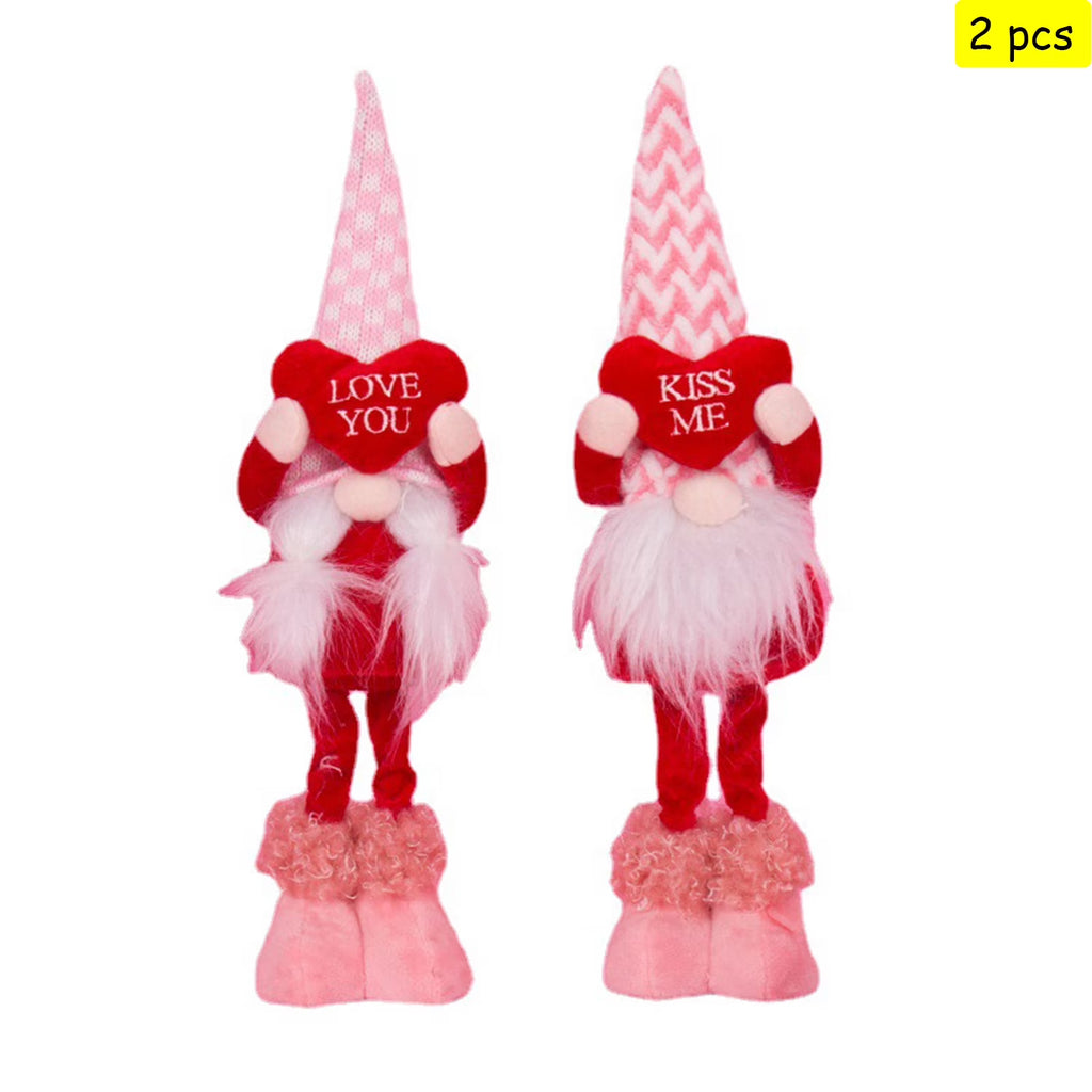 Valentine Gnomes Plush Decorations G748995