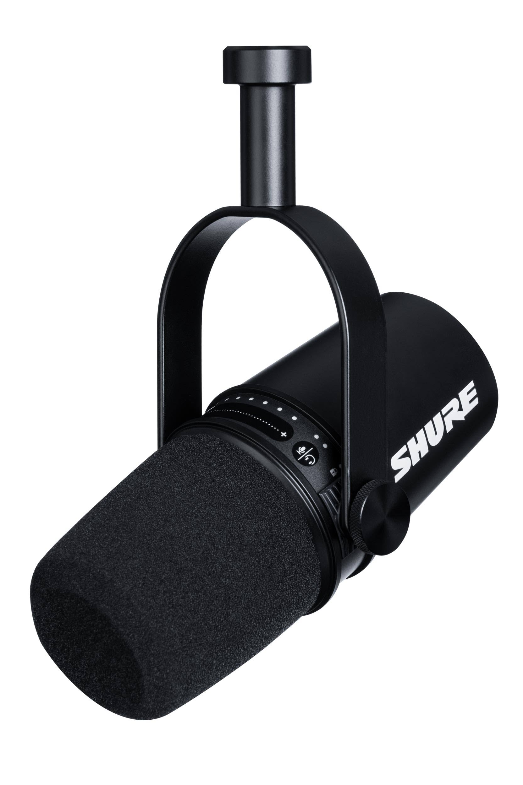 Black USB Podcast Microphone S4733