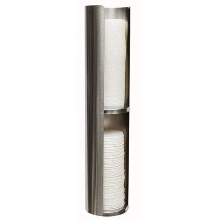 Double Lid Dispenser Wall Mount I37849
