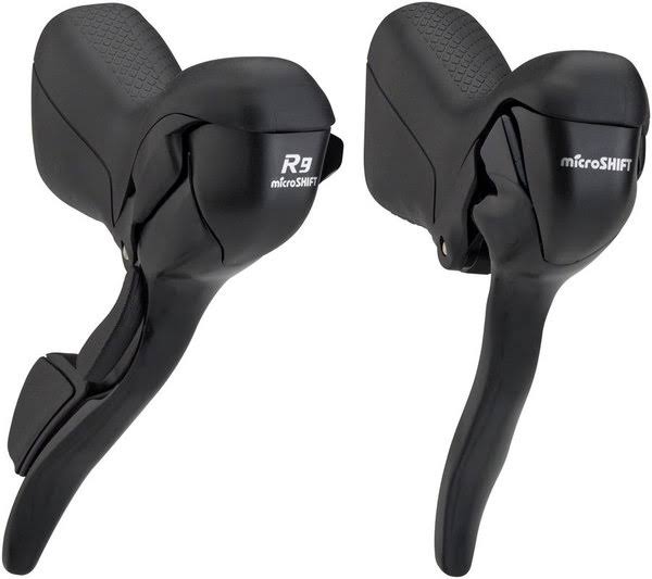 2 x 9-Speed Drop Bar Shift Lever Set Black J668526